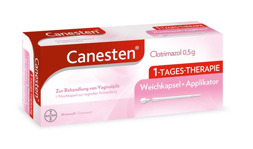 4463346 Canesten Clotrimazol 0,5 g Weichkapsel zur vaginalen Anwendung