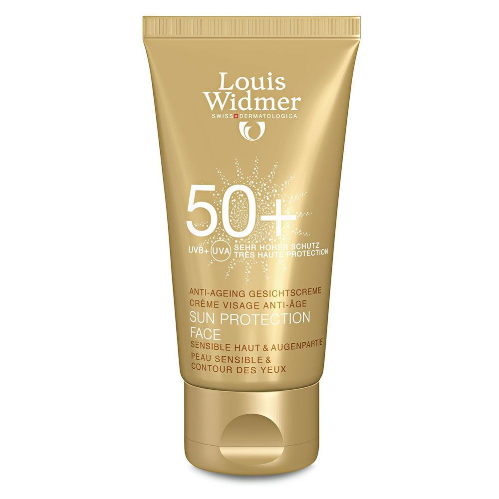D15870741-p1KIMzic2Mfv3XZ Louis Widmer parfümfrei Sun Protection Face 50 Creme