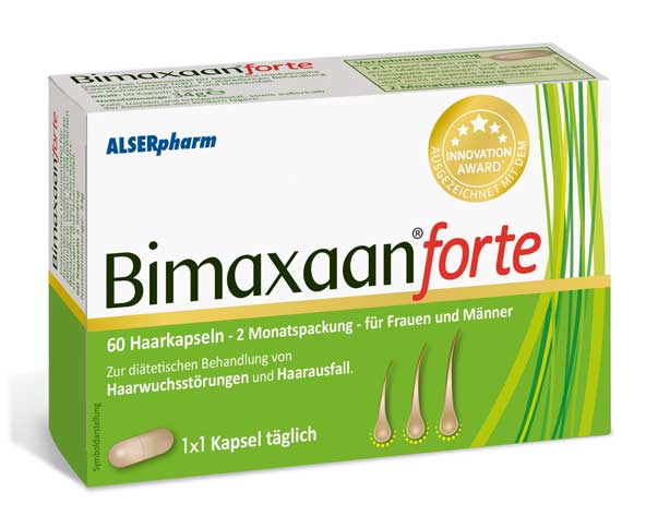bimaxaan_2013-packung-digitaltR0F6xRZDXA6S Bimaxaan Bimaxaan forte Haarkapseln