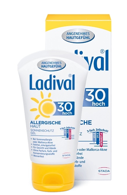 Ladival® Sonnenschutz Gel LSF 30 - Gesicht allerg. Haut