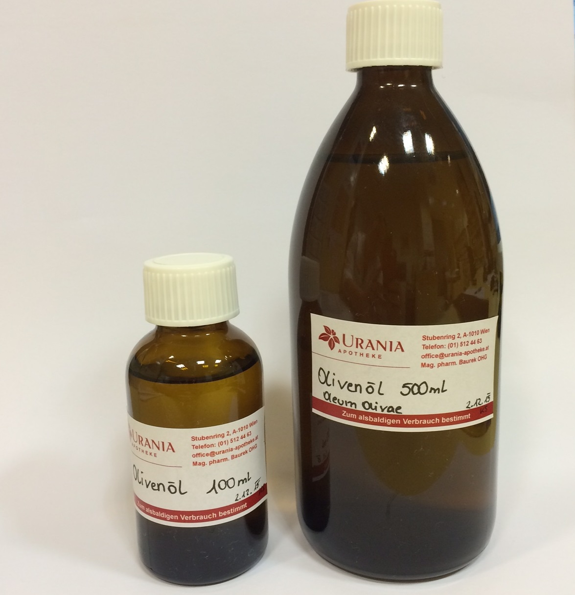 Urania Apotheke Olivenöl 500g