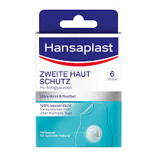 Hansaplast Zweite Haut Schutzpflaster 72mm x 35mm 