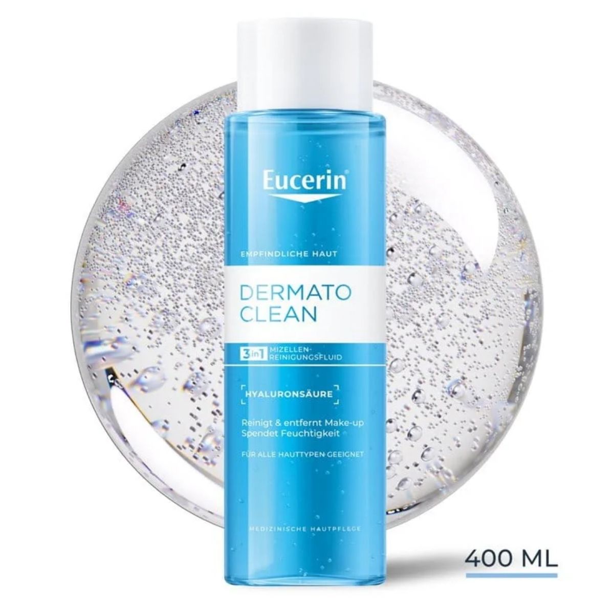 Eucerin DermatoCLEAN [HYALURON] Mizellen-Reinigungsfluid 3 in 1