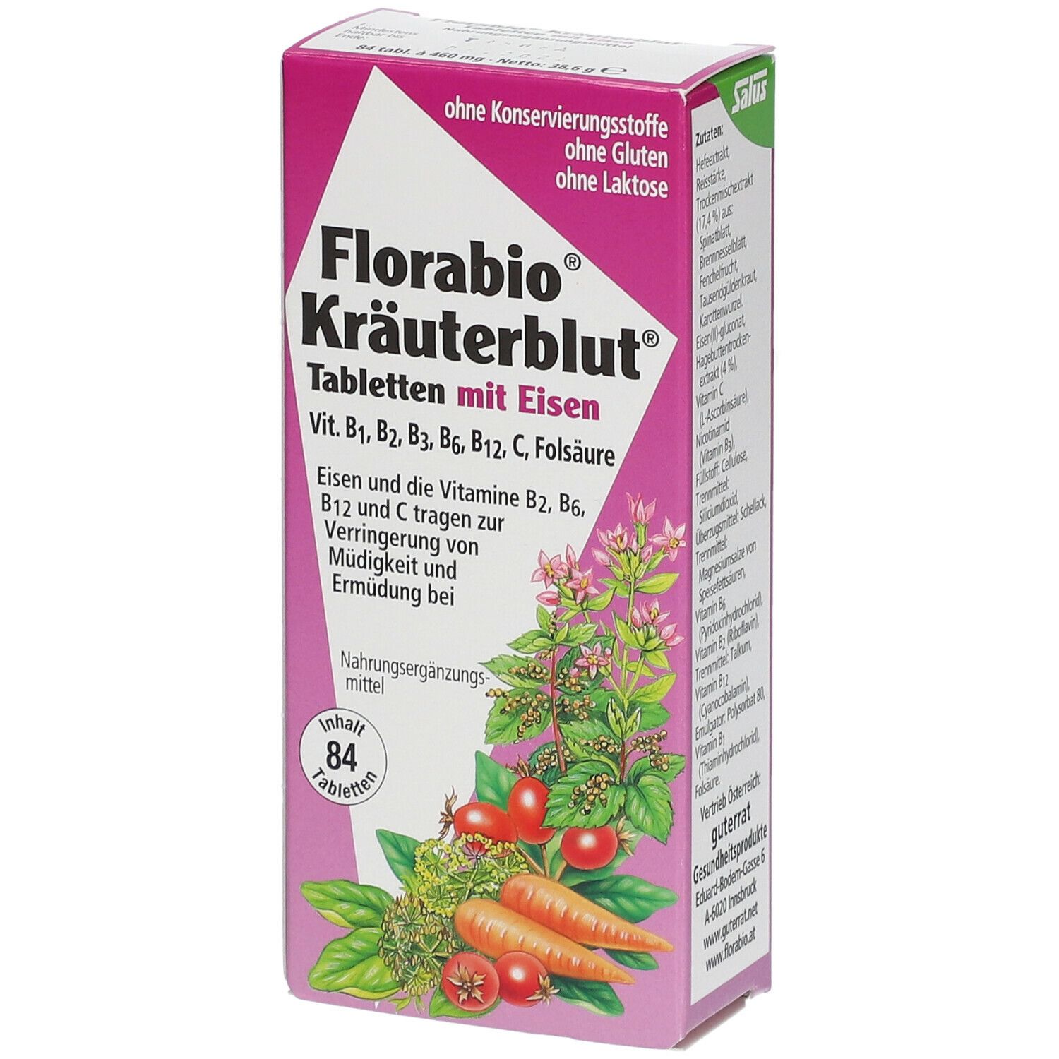 A4324952-p10 Florabio Kräuterblut Tabletten