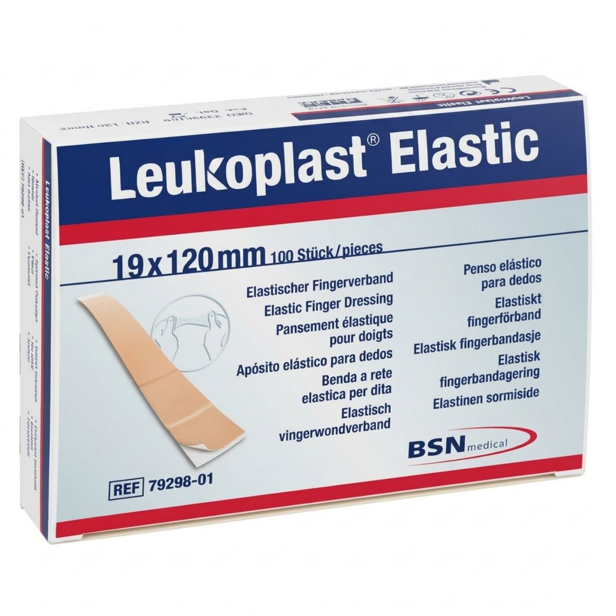Leukoplast Elastic Fingerstrips 19x120mm