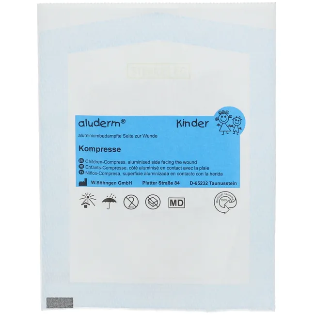 Aluderm Kompressen 6 cm x 6 cm