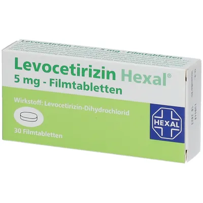 Levocetirizin Hexal 5 mg - Filmtabletten