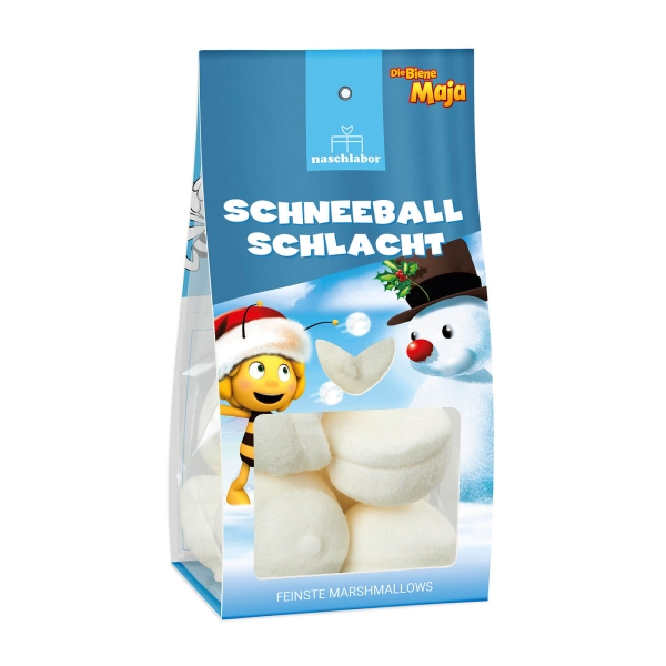 Marshmallow Schneeballschlacht
