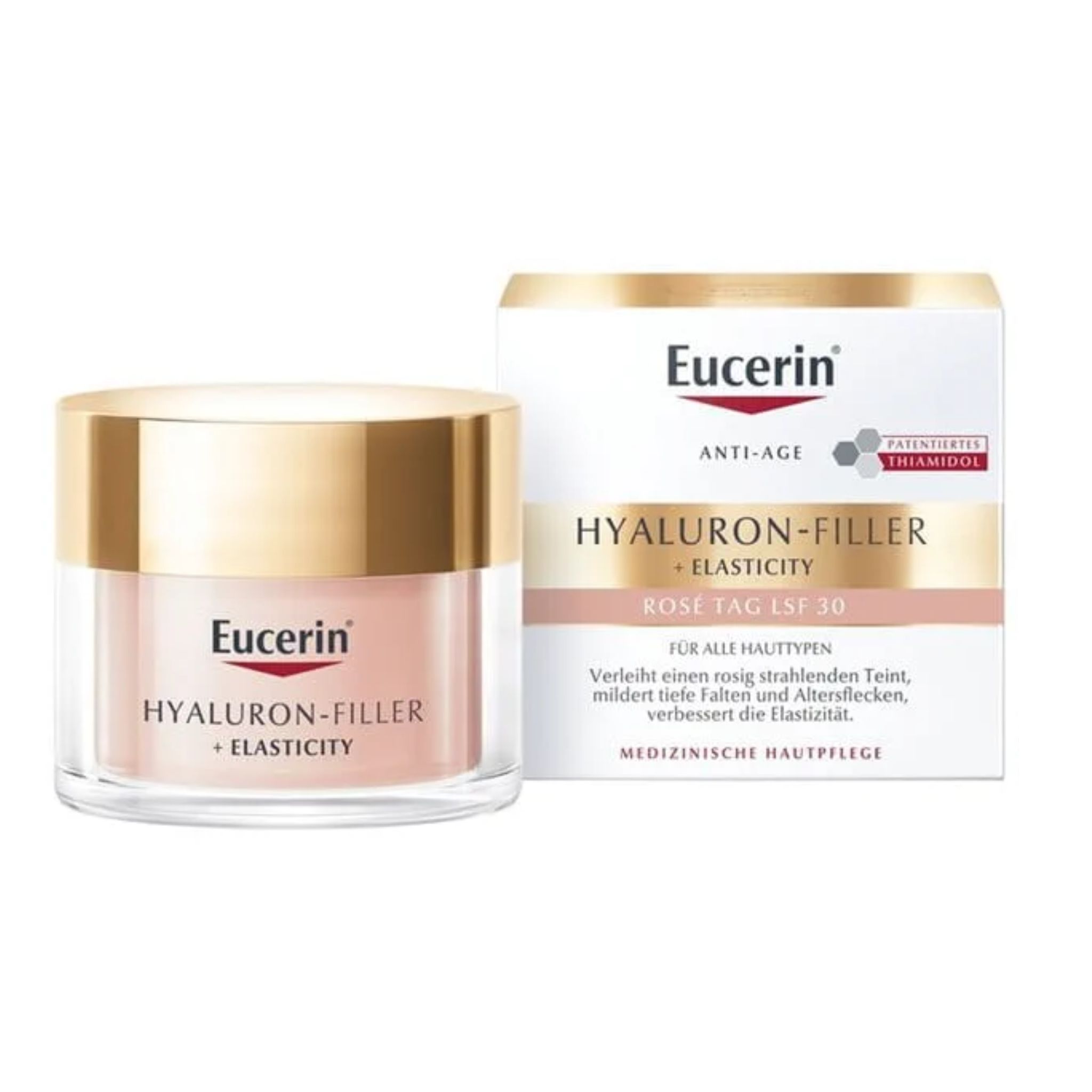 Eucerin Hyaluron-Filler + Elasticity Tagespflege Rosé LSF 30