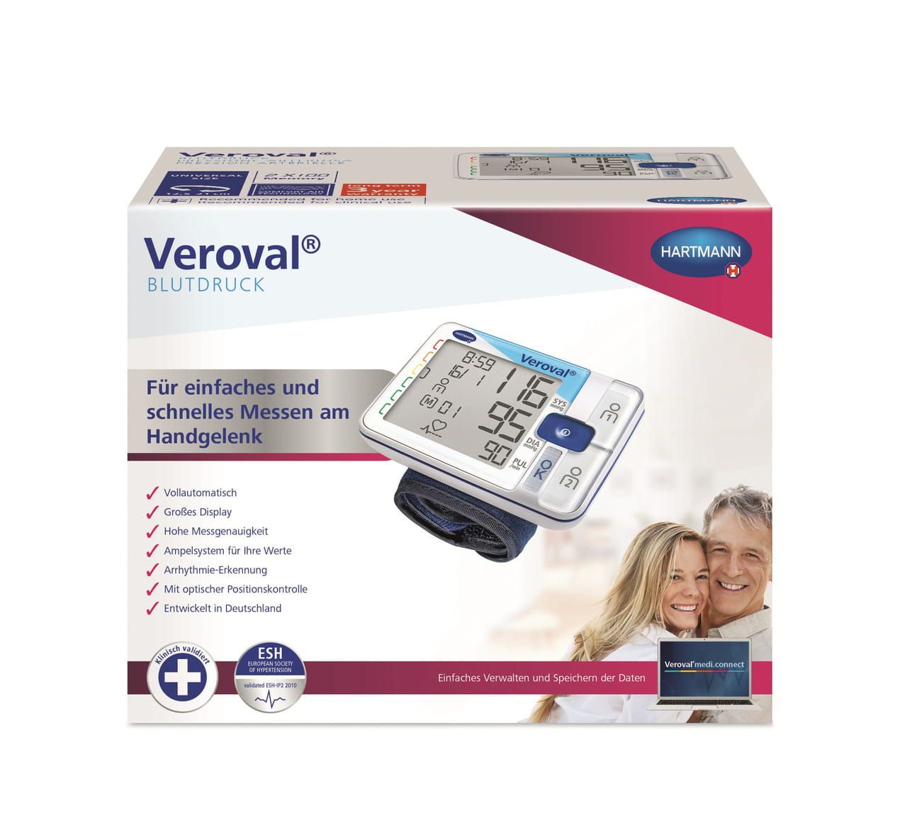 12672584_m_v_4 Blutdruckmessgerät Veroval® Handgelenk