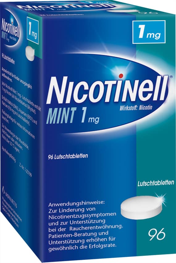 1342582XXXxQOTZRy6vL Nicotinell Mint 1 mg - Lutschtabletten
