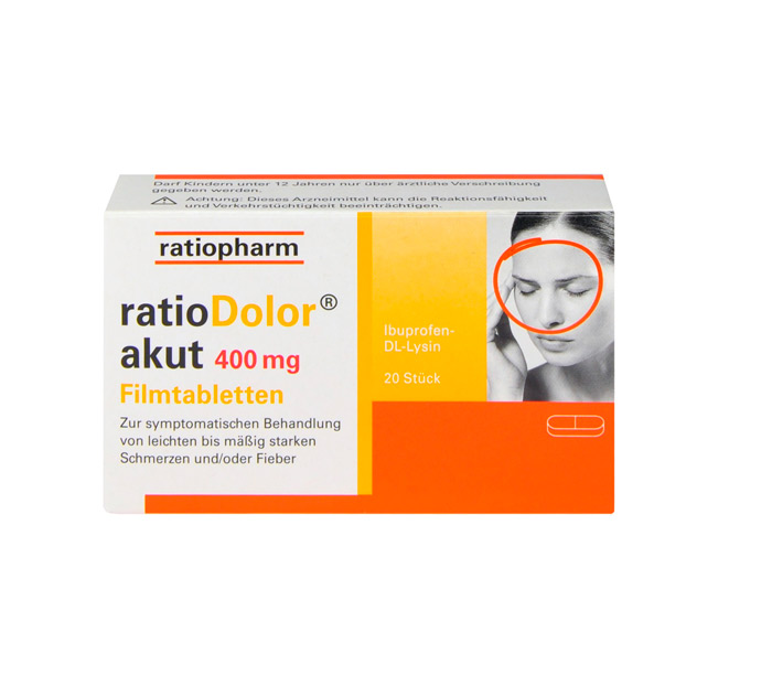 37868408ORibCJfnM546 ratioDolor Ibuprofen 400 mg Filmtabletten