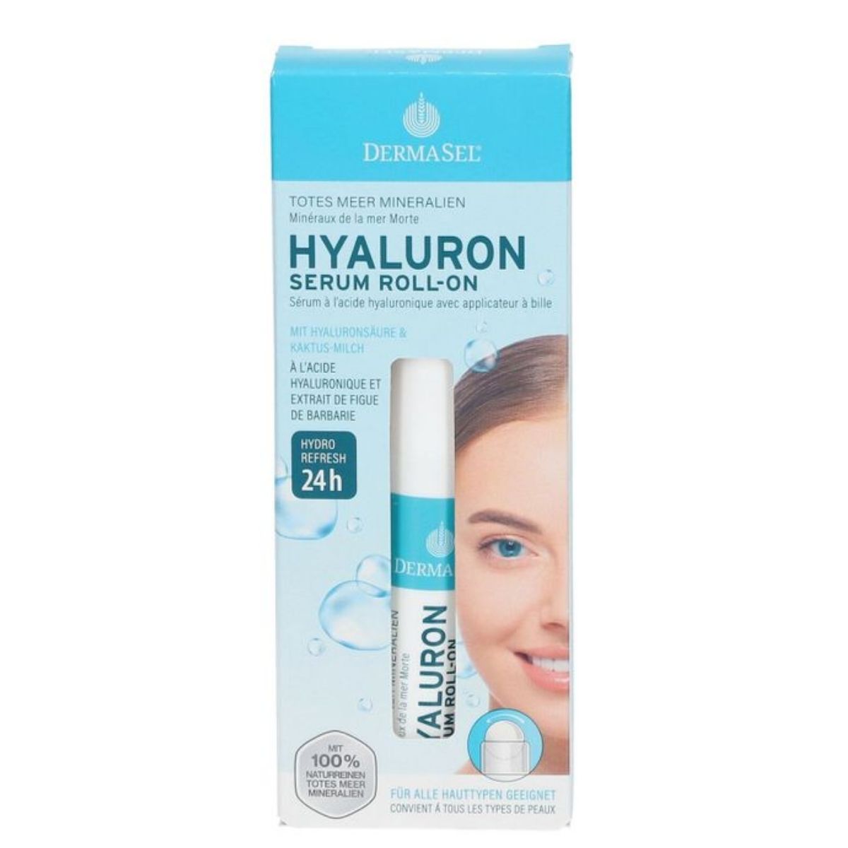 DERMASEL® Totes Meer Hyaluron Serum Roll-On