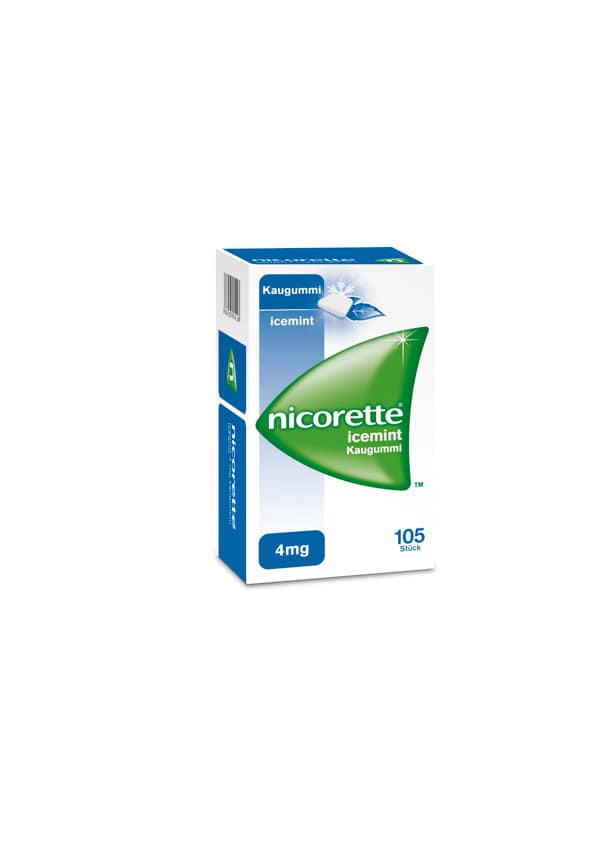 Nicorette Icemint 4 mg - Kaugummi zur Raucherentwöhnung