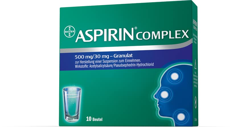 Aspirin Complex 500 mg/30 mg - Granulat zur Herstellung einer Suspension zum Einnehmen
