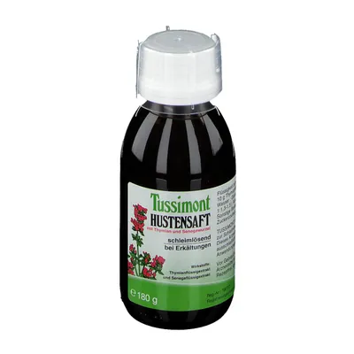 TUSSIMONT HUSTENSAFT mit Thymian und Senegawurzel