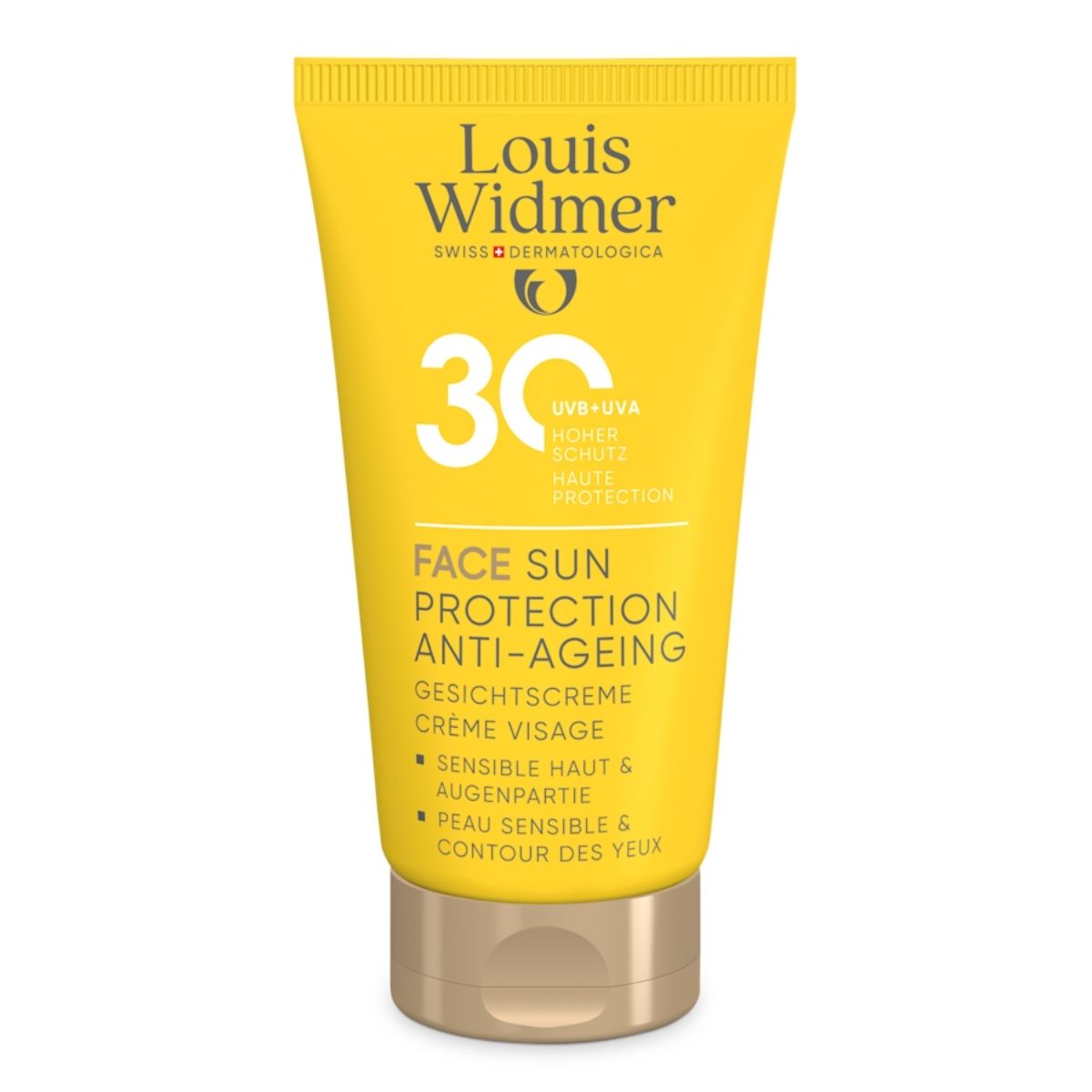 Louis Widmer suncare Face Sun Protection Anti-Ageing 30 Gesichtscreme - leicht parfümiert
