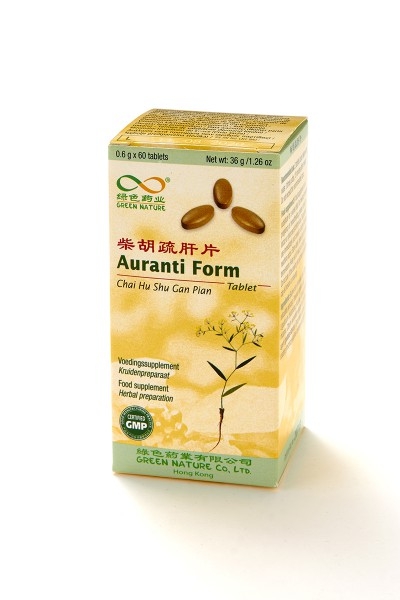 auranti_form Green Nature Shenzhou Auranti Form TCM Tabletten