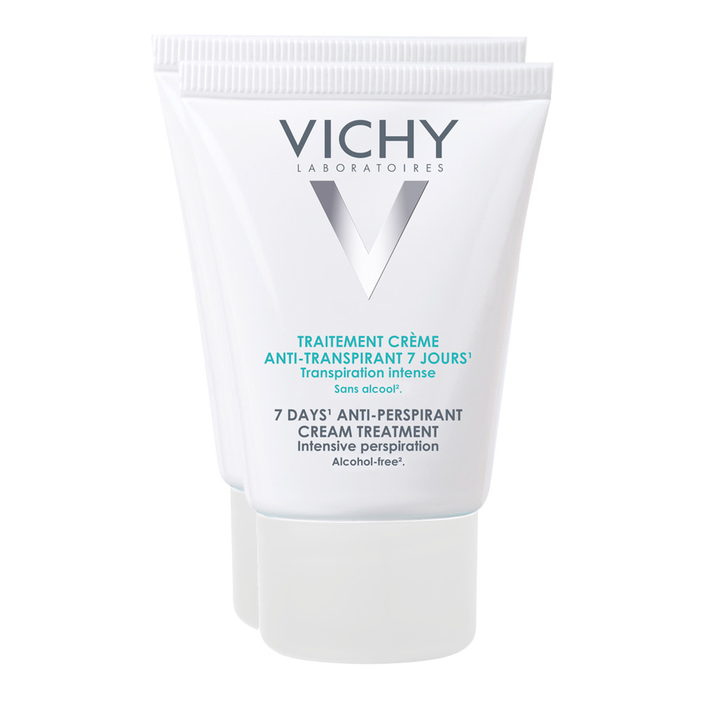 VICHY Deodorant Creme Anti Transpirant mit 7-Tage-Wirkung Doppelpack