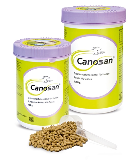 Canosan Pellets mit 4% Gonex für den Hund