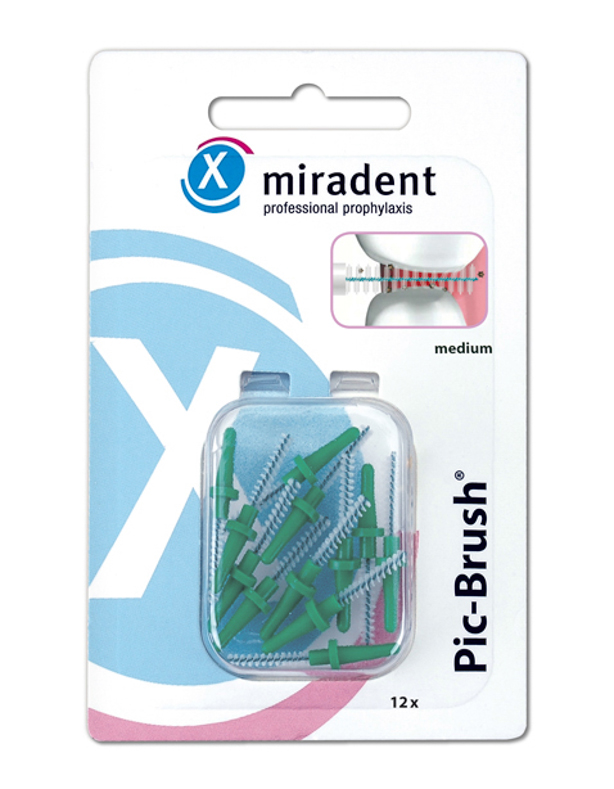 2866933_2vA8fZjjCfJ4wM miradent PIC-BRUSH MEDIUM Interdentalbürste