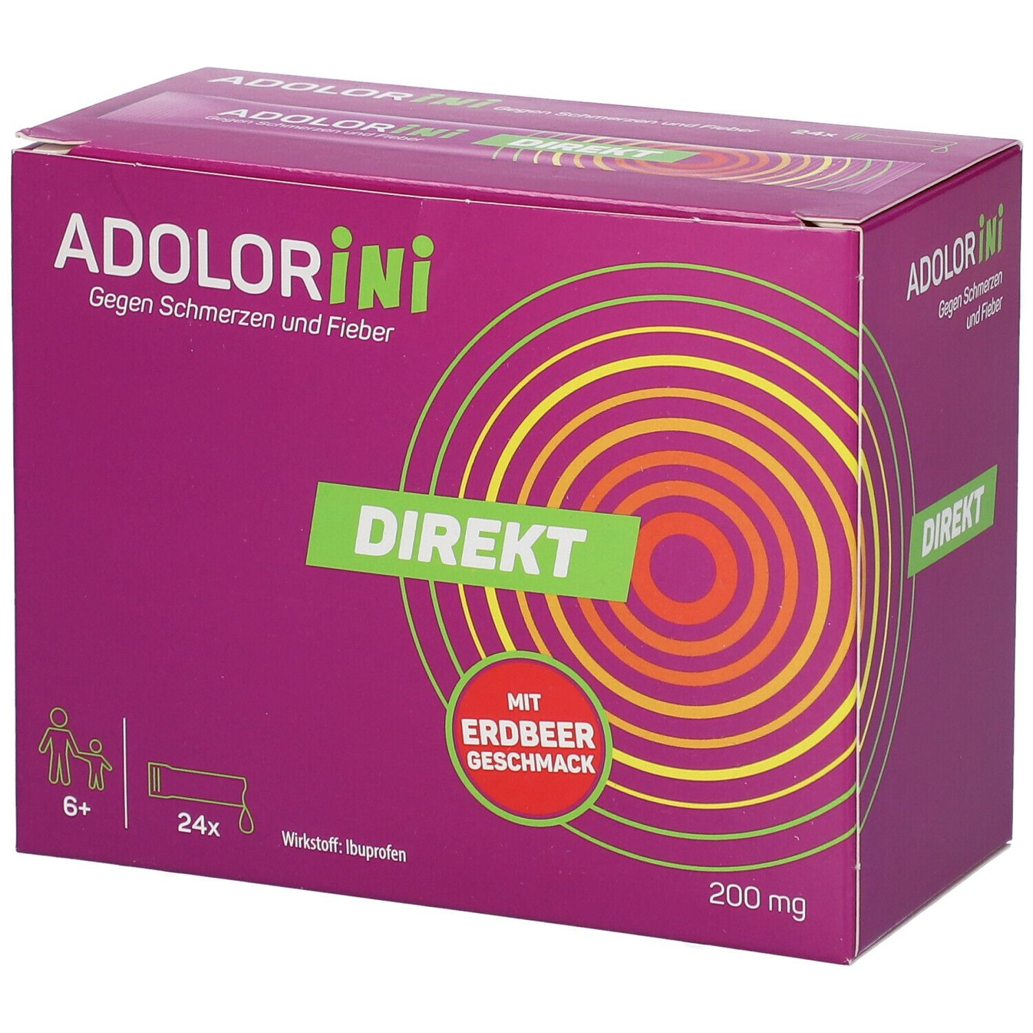 Adolorini Adolorini Direkt Suspension 200mg 24 Stück