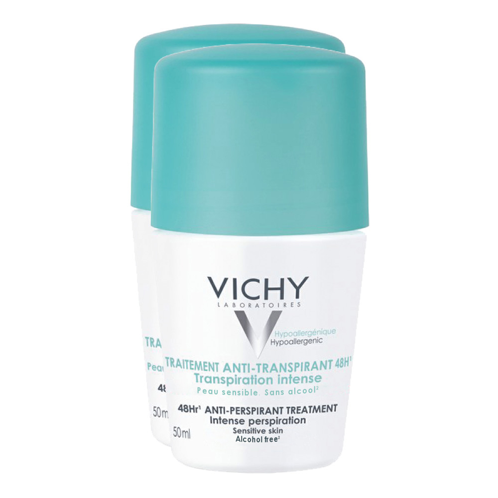 VICHY Deo Roll-On  Anti-Transpirant 48h Doppelpack
