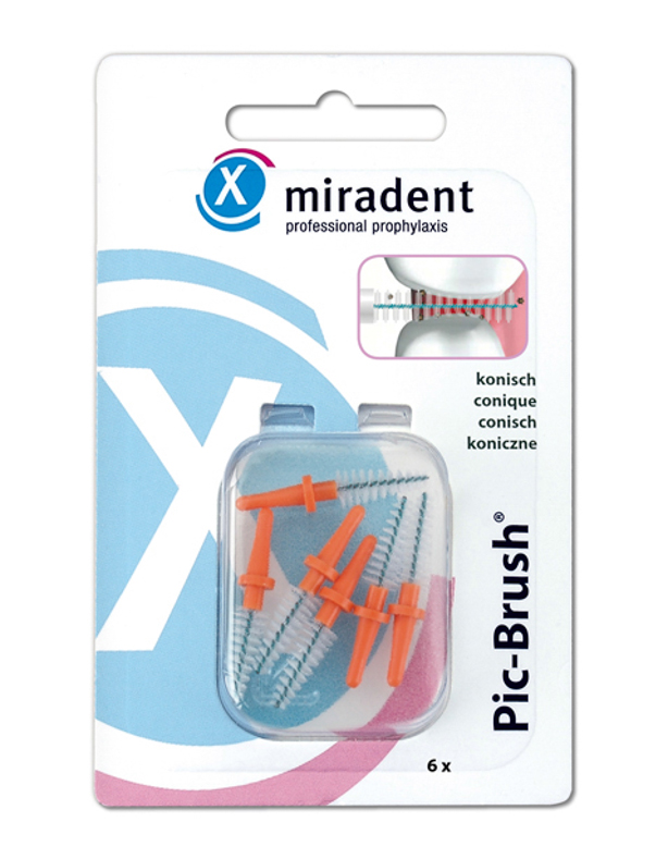 2866494_1nECAWSMY4iIxa miradent PIC-BRUSH CONICAL Interdentalbürste