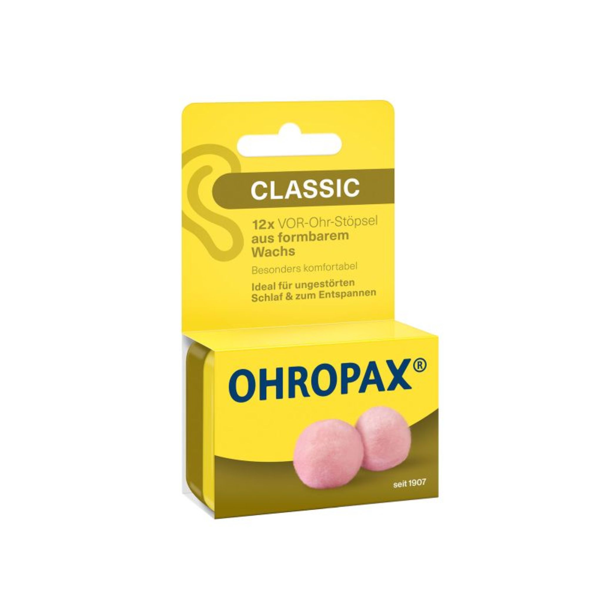 Ohropax Gehörschutz Classic Wachs HVP