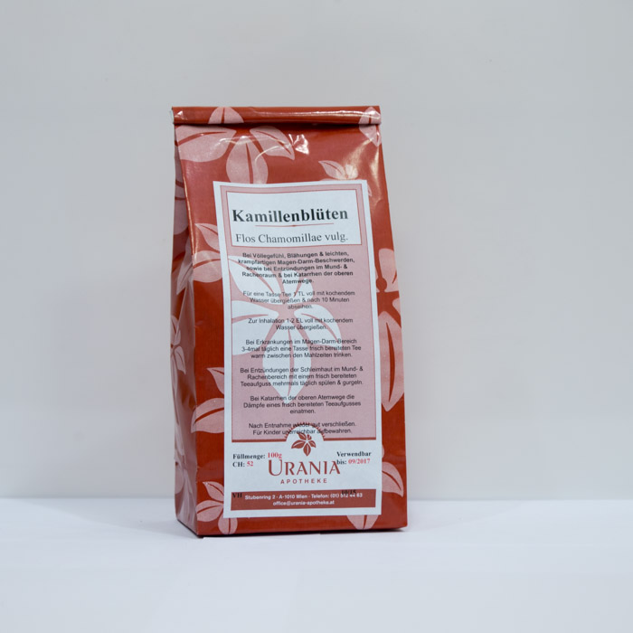 Urania Apotheke Kamillenblüten 100g