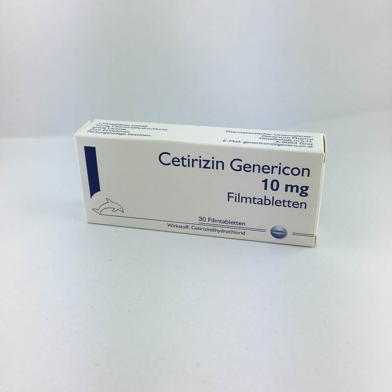 Cetirizin Genericon 10 mg Filmtabletten
