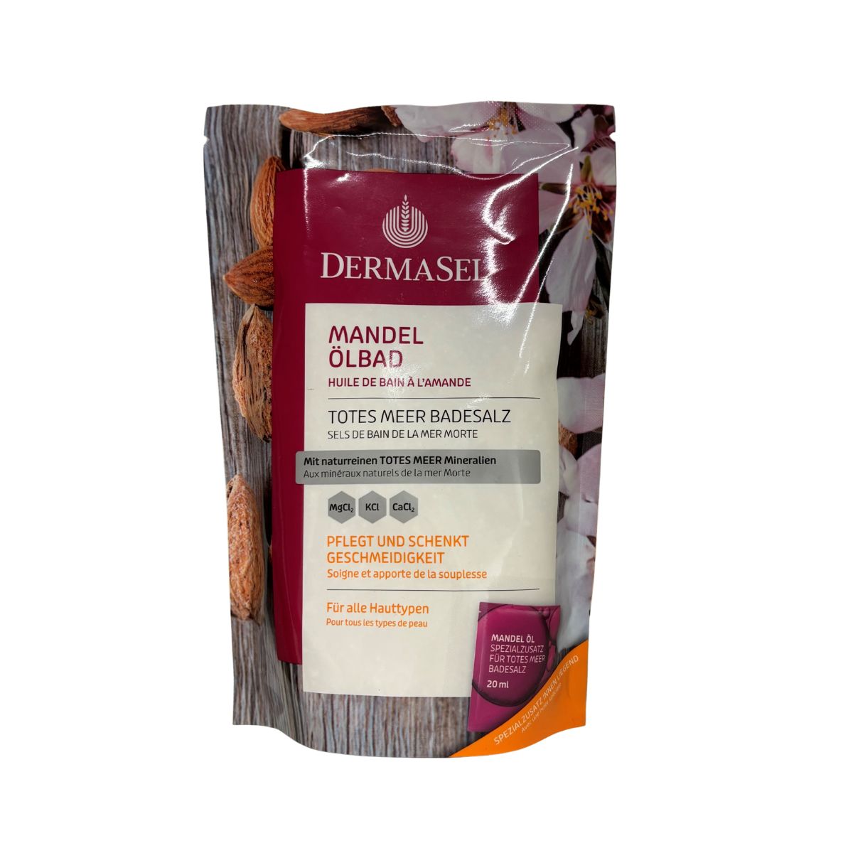 Dermasel Totes Meer Badesalz Mandelöl
