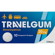 Travelgum  20 mg - Kaugummi-Dragees Travelgum  20 mg - Kaugummi-Dragees