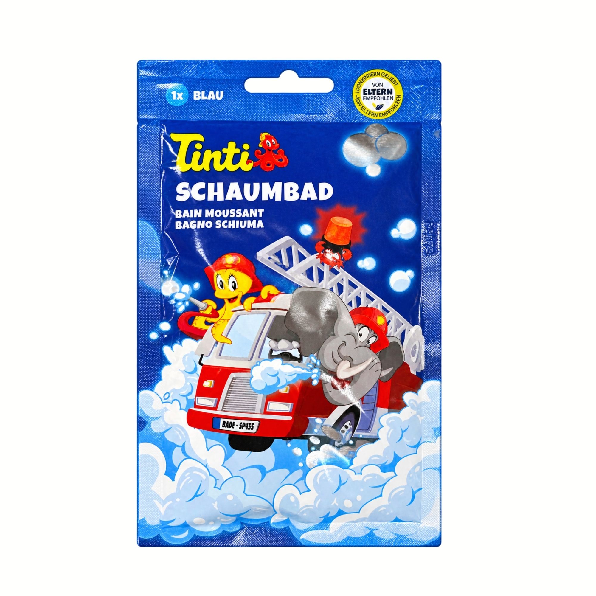 Tinti Schaumbad Blau